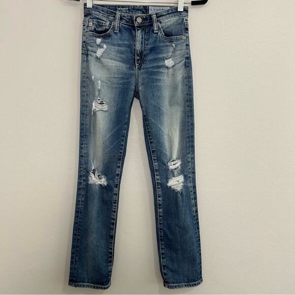 AG The Isabelle High Rise Straight Crop Jean Size 24 - Picture 4 of 11